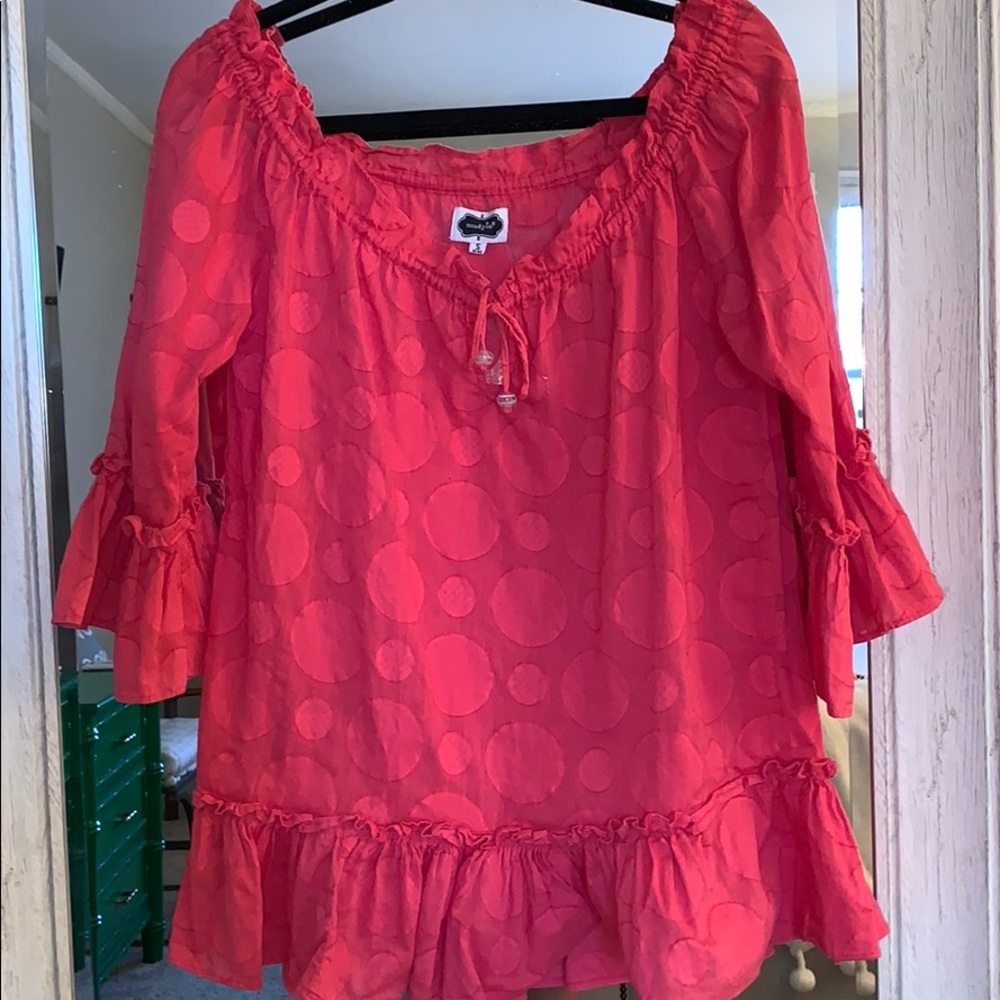 Mudpie (S) Ruffed top